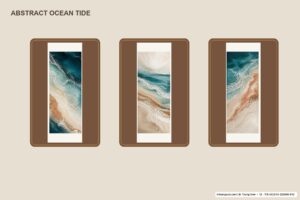 Chính diện bộ 3 tác phẩm