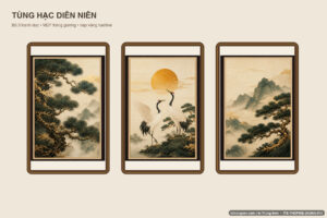 Chính diện bộ 3 tác phẩm