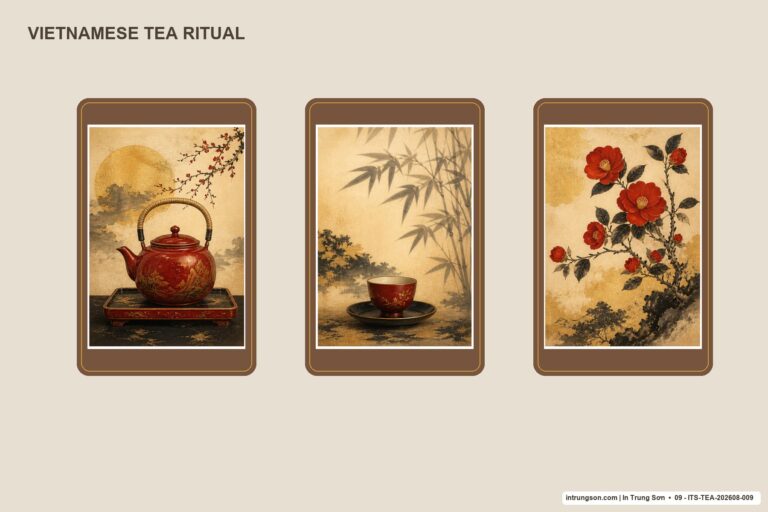 Tranh bộ Tea – Nghệ Thuật Trà