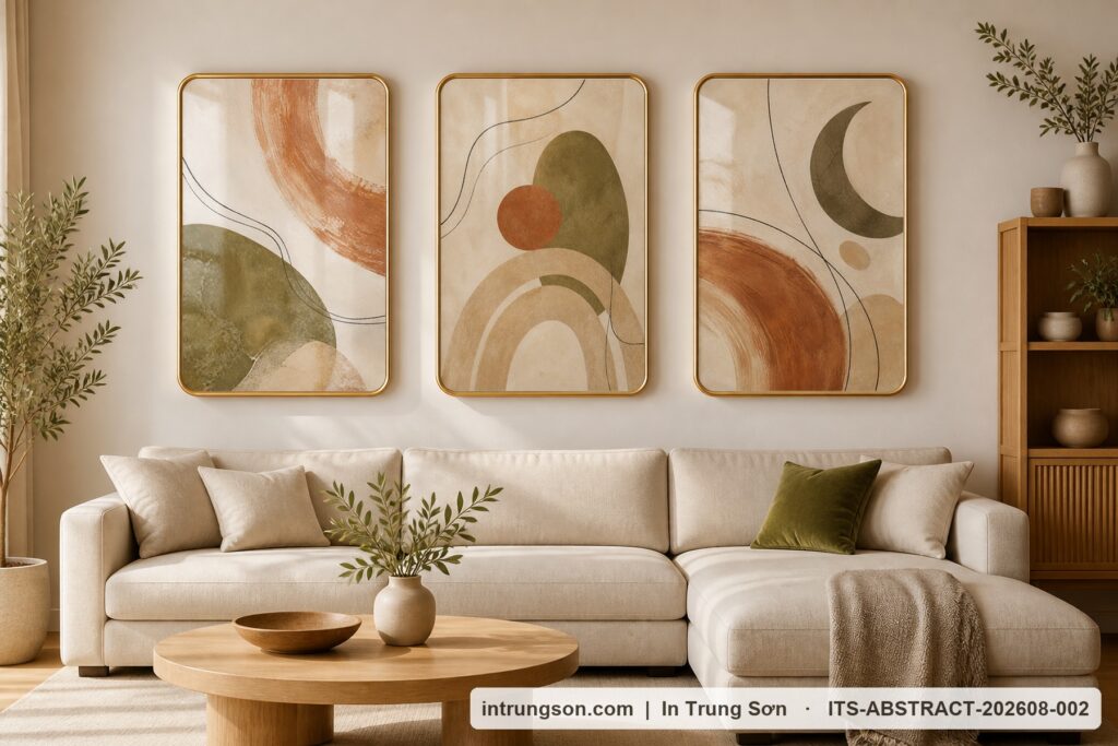 Tranh bộ Abstract – Trừu Tượng Hiện Đại