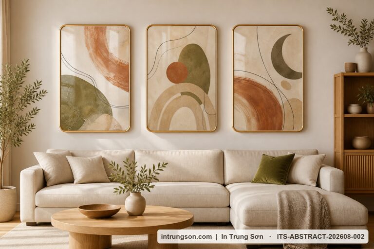 Tranh bộ Abstract – Trừu Tượng Hiện Đại